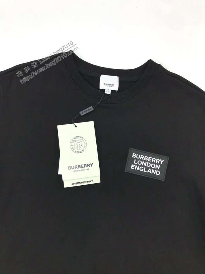 Burberry男裝 巴寶莉秋季新品標誌logo情侶套頭衛衣  ydi3219